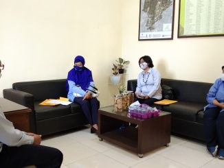 Pertemuan Kepala Seksi Pembinaan Perpustakaan DPK Sleman dengan Perangkat Kalurahan Sendangadi, Mlati dalam rangka pendampingan Perpustakaan.